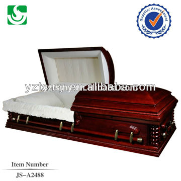 wooden Cherry Adult Chinese casket